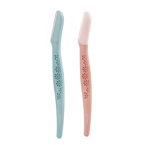 KINEPIN Eyebrow Trimmer 2pcs Japan Blade Eye Brow Shaper Face Care Hair Shaver Skin-protection Remover Women Eyebrow Knife