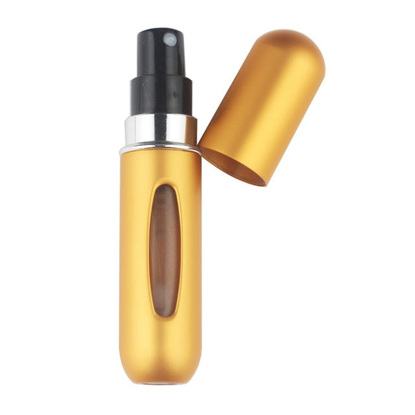 Travel Mini Refillable Conveniet Empty Atomizer Perfume Bottles Scent Pump Spray Case parfum airless pump cosmetic container 5cc