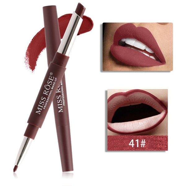 20 color lip makeup liner waterproof long-lasting red lip pencil lipstick nude makeup ladies cosmetics