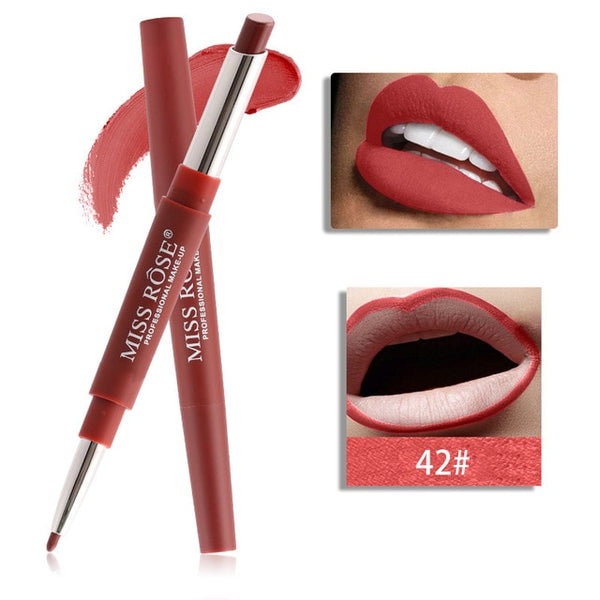 20 color lip makeup liner waterproof long-lasting red lip pencil lipstick nude makeup ladies cosmetics