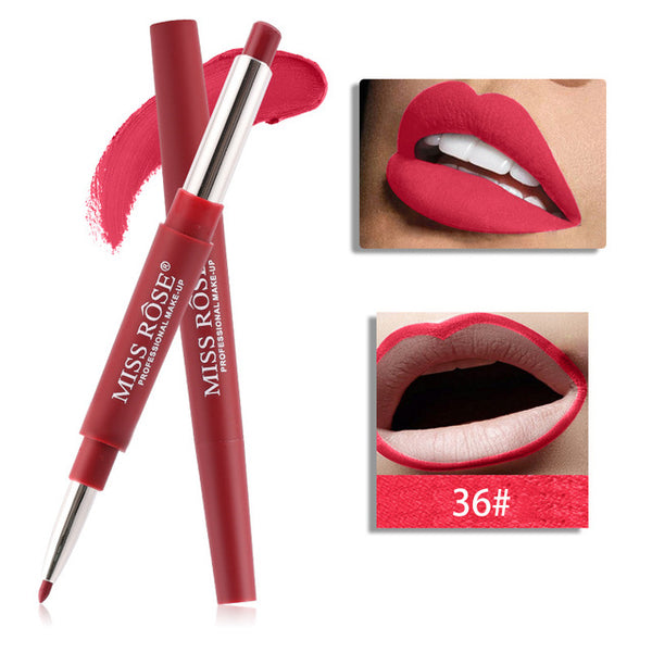 20 color lip makeup liner waterproof long-lasting red lip pencil lipstick nude makeup ladies cosmetics