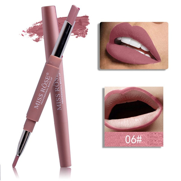 20 color lip makeup liner waterproof long-lasting red lip pencil lipstick nude makeup ladies cosmetics