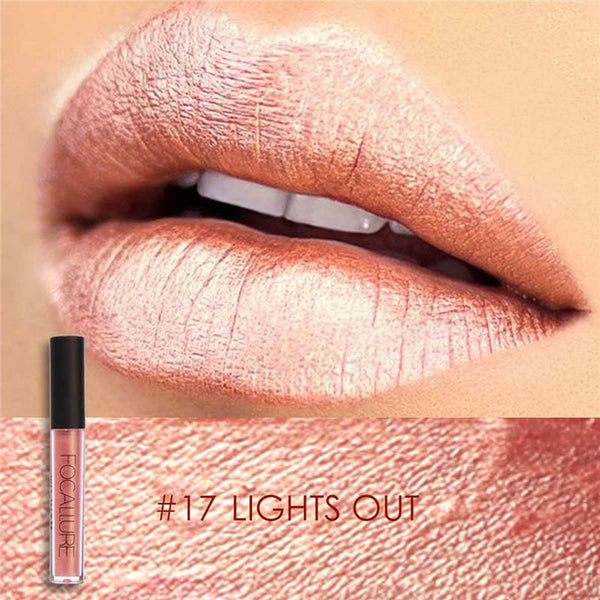 FOCALLURE Matte Lipstick Batom Waterproof Lip stick Smooth Long-lasting Cosmetics Kiss-proof Makeup Lip Stick