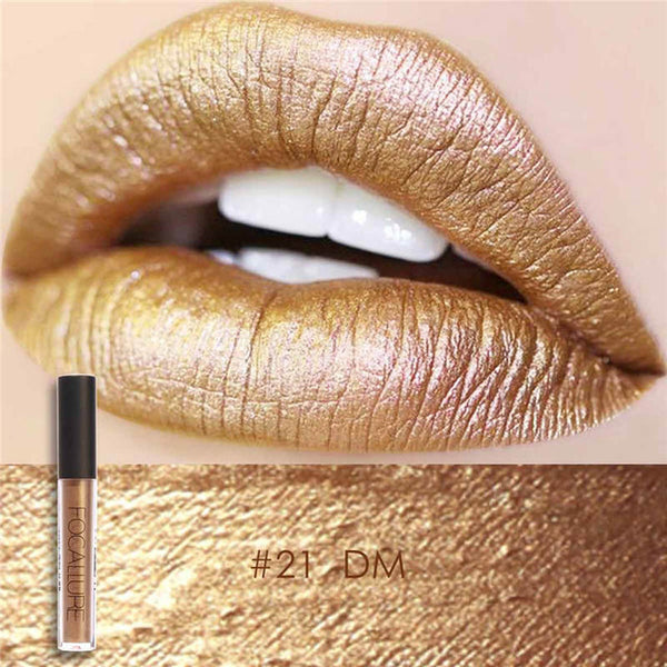 FOCALLURE Matte Lipstick Batom Waterproof Lip stick Smooth Long-lasting Cosmetics Kiss-proof Makeup Lip Stick
