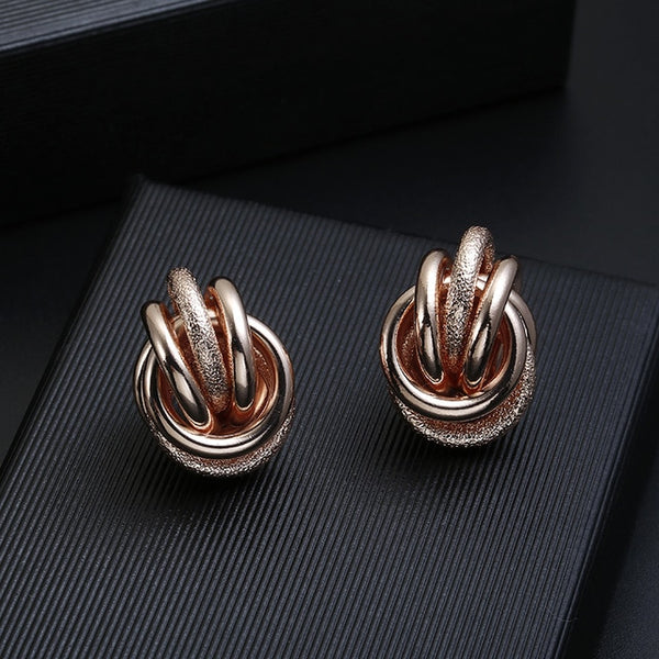 Hot Sale ZA Metal Maxi Statement Vintage Clip on Earrings Without Piercing for Women Fashion Earrings Party Gift Bijoux Jewelry