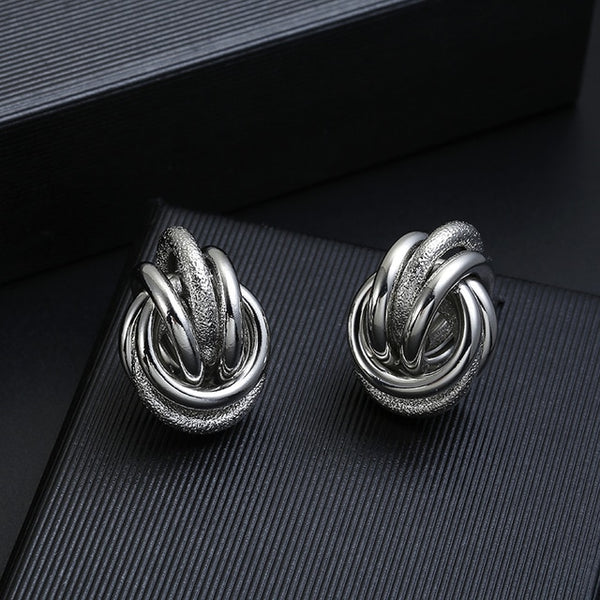 Hot Sale ZA Metal Maxi Statement Vintage Clip on Earrings Without Piercing for Women Fashion Earrings Party Gift Bijoux Jewelry
