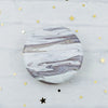 1PCs Marble Pattern Portable Double Sided Mirror Foldable Pocket Makeup Mirror Women Girls Beauty Cosmetic Compact Mirrors