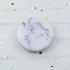 1PCs Marble Pattern Portable Double Sided Mirror Foldable Pocket Makeup Mirror Women Girls Beauty Cosmetic Compact Mirrors