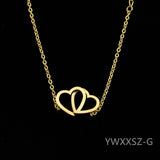 YWXXSZ   New Fashion Love Heart Bracelets for Women Charms Honey Bracelet Engagement Gifts Chain