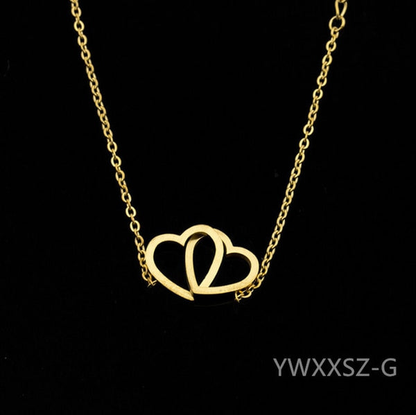 YWXXSZ   New Fashion Love Heart Bracelets for Women Charms Honey Bracelet Engagement Gifts Chain