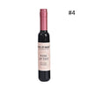 LEARNEVER New Arrival Wine Red Korean Style Lip Tint Baby Pink Lip For Women Makeup Liquid Lipstick Lip gloss red lips Cosmetic
