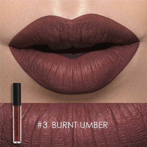 FOCALLURE Matte Lipstick Batom Waterproof Lip stick Smooth Long-lasting Cosmetics Kiss-proof Makeup Lip Stick