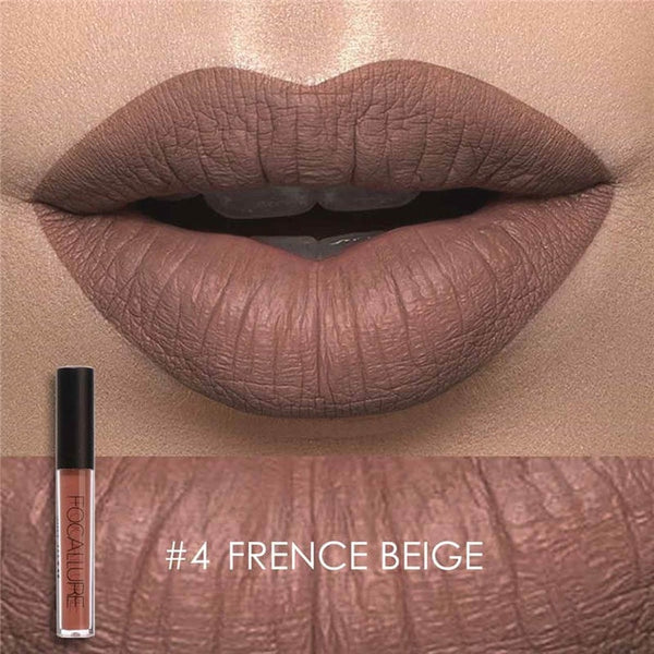FOCALLURE Matte Lipstick Batom Waterproof Lip stick Smooth Long-lasting Cosmetics Kiss-proof Makeup Lip Stick