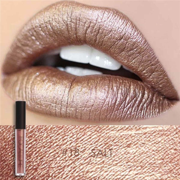 FOCALLURE Matte Lipstick Batom Waterproof Lip stick Smooth Long-lasting Cosmetics Kiss-proof Makeup Lip Stick