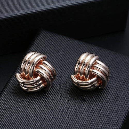 Hot Sale ZA Metal Maxi Statement Vintage Clip on Earrings Without Piercing  for Women Fashion Earrings Party Gift Bijoux Jewelry